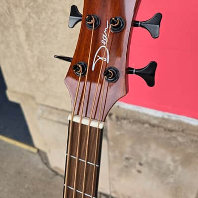 Dean AX EABC MAH GC AXS Acoustic / Electric Bass - Mahogany 2026 - Natural image 5