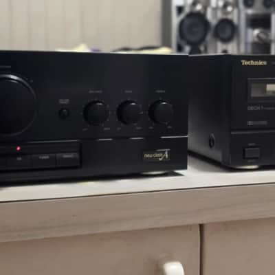VINTAGE TECHNICS INTEGRATED AMPLIFIER/DOUBLE CASSETTE DECK COMPONENTS/JAPAN image 6