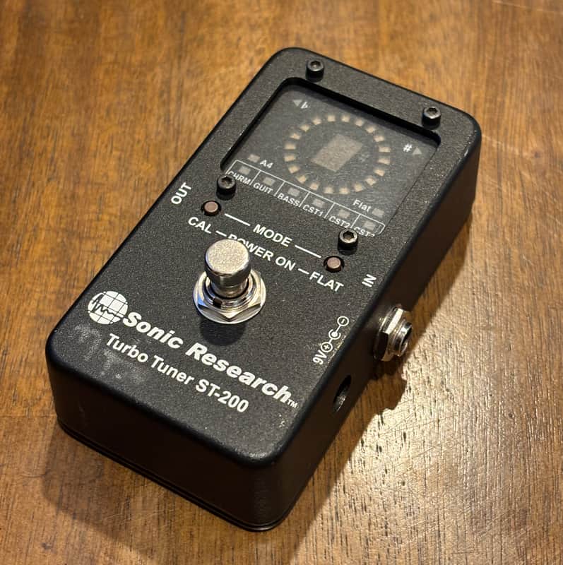 Sonic Research ST-200 Strobe Turbo Tuner 2010s - Black | Reverb