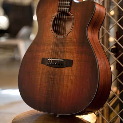 Cort COREOCOPLB Venetian Cutaway Solid Blackwood Top 6-String Acoustic-Electric Guitar w/Deluxe Case image 8