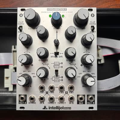 Intellijel Korgasmatron II Dual VCF / VCO Eurorack Module- Silver image 1