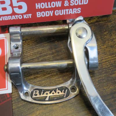 aged Bigsby B5 USA vibrato tremolo aluminum nickel RELIC fits SG Telecaster image 1