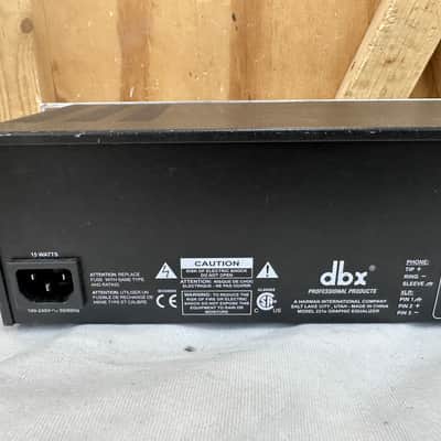 DBX 231S Dual Channel 31 Band Graphic Equalizer EQ - Tested & Working - READ image 9