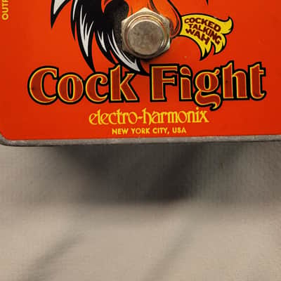 Electro-Harmonix Cock Fight Cocked Talking Wah 2015 - Present - Orange / Gray / Yellow image 1