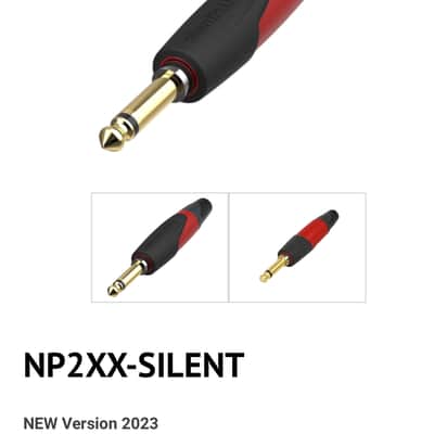 Curts Cords 18' Mogami Gold Guitar/Instrument cable with 1/4" Neutrik Gold Silent Straight to Straight Plug image 6