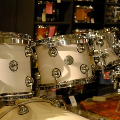 DS Drums Rebel CS 22/8/10/12/14/16 2010 - Snow White Stain image 5