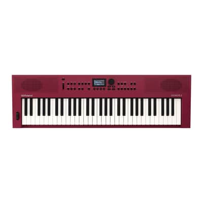 Roland GO:KEYS 3 (Dark Red) - Music Creation Keyboard [Three Wave Music] image 2