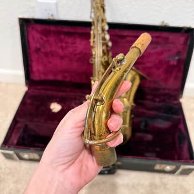 Vintage 1923 Buescher True Tone Alto Saxophone Low Pitch Elkhart-Ind. image 3