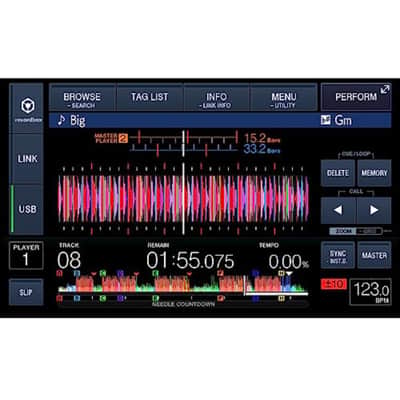 Pioneer XDJ-1000MK2 | LCD Touch Screen Digital Media Player Deck image 3