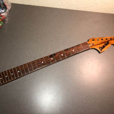 stratocaster exotic wood guitar neck for luthier repair parts image 1