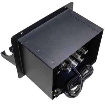 MCSPROAUDIO Recessed Stage Floor Box with Passthrough Connectors - 5 XLR Female, 1 XLR Male, 1 Ethernet, 1 HDMI, 2 USB, Duplex AC image 8