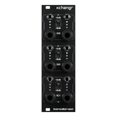 Boredbrain Music Xchanger Eurorack Stereo FX Processor Interface Module image 2