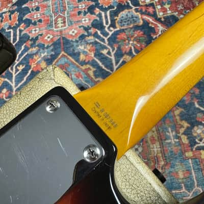 1962 Fender Jazz Bass Reissue Model JB62 Alder Body - 2004 image 13