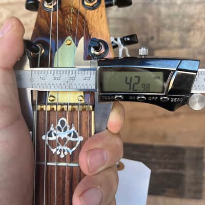 Phiga Guitars Jerry Garcia tribute lighting Bolt 2023 - Cocobolo with case! image 14