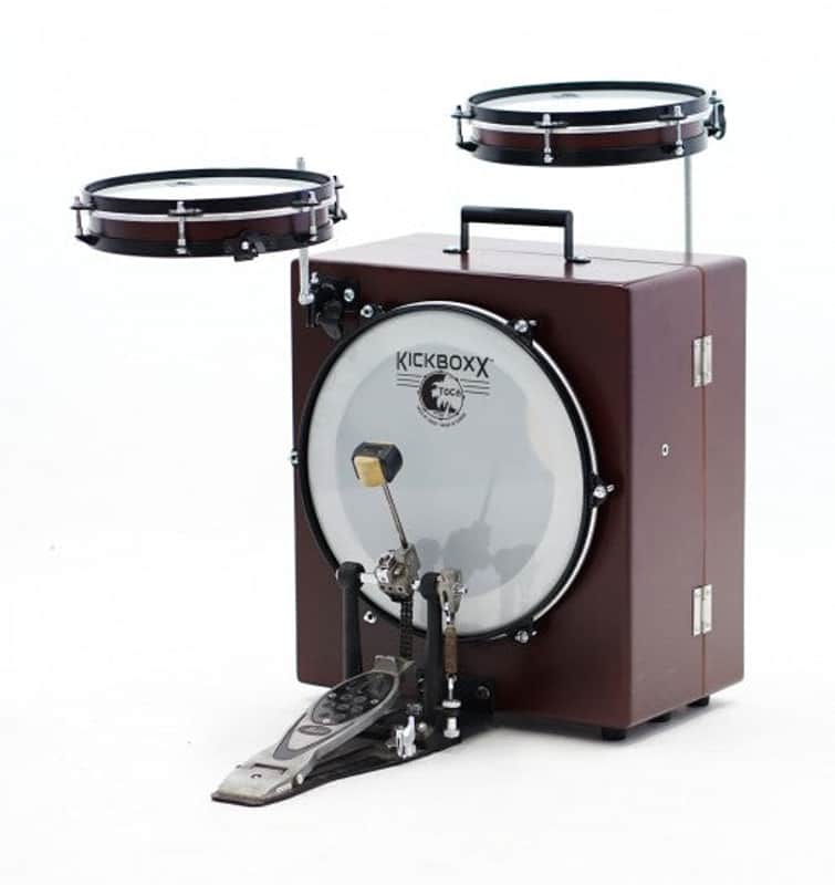 Toca TKSDS Kickboxx Suitcase Drum Set image 1