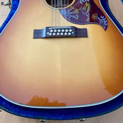 2010 Gibson Custom Shop Hummingbird 12-String Honeyburst image 3
