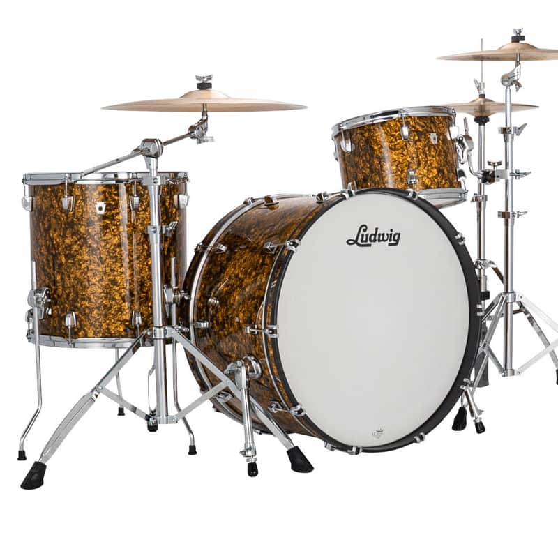 Ludwig LN3443TX NeuSonic Pro Beat Outfit 9x13/16x16/14x24" Drum Set image 6