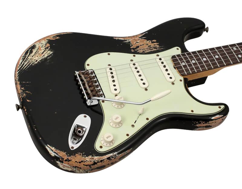 煩悩　Fender Custom Shop Stratocaster Fender Custom Shop 1969 Stratocaster Reverse Headstock Relic | Reverb