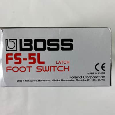 Boss FS-5L Heavy Duty Metal Footswitch with Latching Type switch image 4