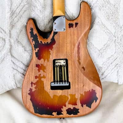 Stratocaster Relic w/ McCready Loaded Pickguard Strat Firefly FFST SRV/Rory Gallagher image 2