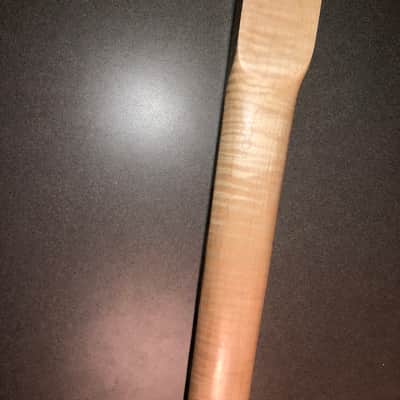 lp style 3x3 exotic wood guitar neck for luthier repair parts image 5