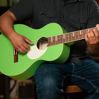 ORTEGA Gaucho Series 4/4 Konzertgitarre 6-String - Green Apple + Gigbag image 14