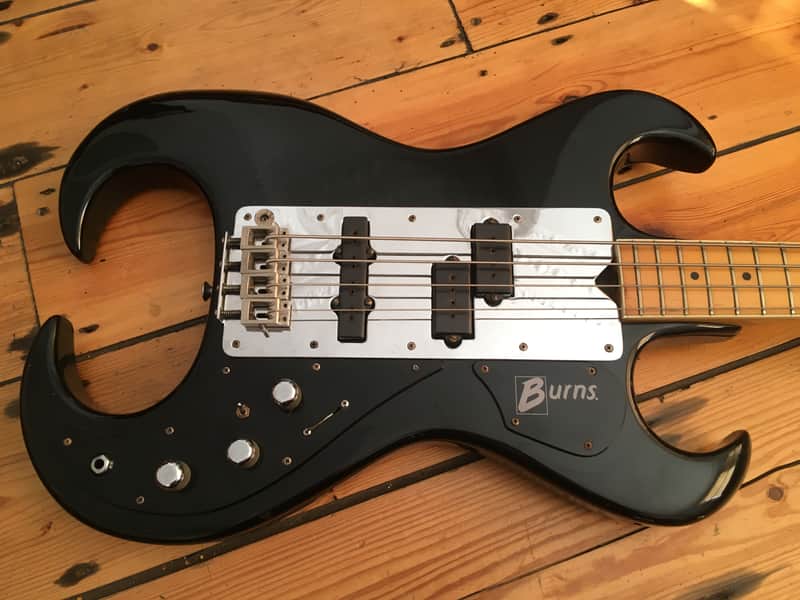 Burns Scorpion Bass Guitar Original 1980 Made in England image 1