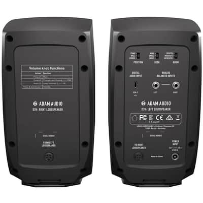 ADAM Audio Small Active Desktop Sound System (Pair) D3V image 2