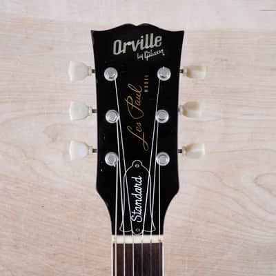 Orville by Gibson LPS Les Paul Standard 1991 Cherry Sunburst Lacquer Finish USA Pickups w/ Bag image 3