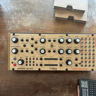 Moog Labyrinth Parallel Generative Synthesizer 2024 - Present - Black with Wood Sides image 3