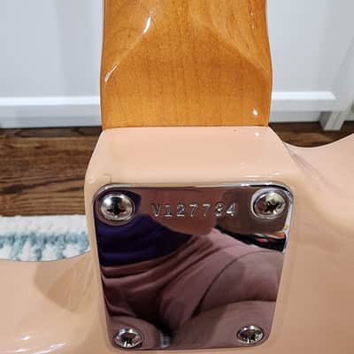 2000 Fender American Vintage AVRI '62 Jazzmaster - Shell Pink w/ Matching Headstock image 16