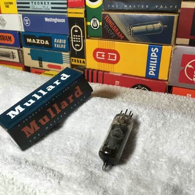 1 x NOS EF94 6AU6 Mullard Gt Britain Audio Tuner Mic Tube ~ Sony C800g Warm Audio WA8000 ~ Stam Audio SA800g MK1 ~ Golden Age Premier GA8000 ~ Altec 21 + More ~ Holographic Rich Warm British Tone Great Vocals image 2
