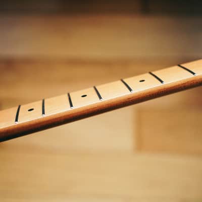 Telecaster Neck – Roasted Maple | 22 Stainless Steel Frets | Nitro Satin Finish | Bone Nut image 7