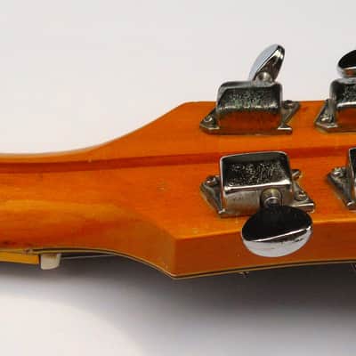 KENT  [Kawai/Teisco] 1967 Model 834  Violin-Shape HollowBody Cherry Red Stain - Original - Complete image 16