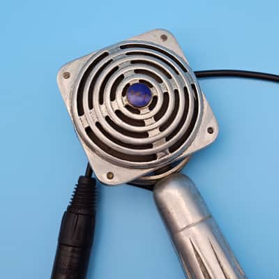 ☆Rare 1940s French SEM RJ1 Dynamic Microphone - Paris France Collectors Vintage Movie Prop Mic image 2