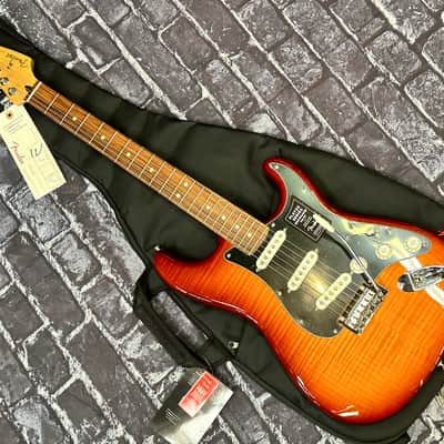 Fender Player PlusTop Stratocaster SSS PF Tobacco Sunburst W/Bag B-Stock Auth Dlr 7lbs15oz #245 image 8