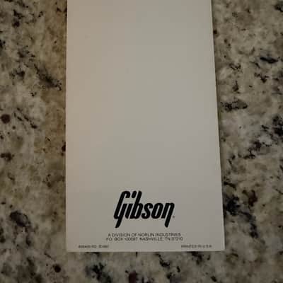 Gibson Pre Owners Manual Brochure 1981 dove hummingbird heritage Chet Atkins j-55 j-200 F-5L image 6