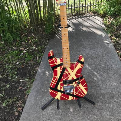 Tokai EVH Super Edition 1984 Black and Red Graphic image 1