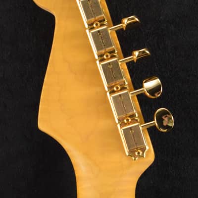 Fender Limited Edition American Vintage II 1957 Stratocaster Flame Maple Fingerboard White Blonde image 9