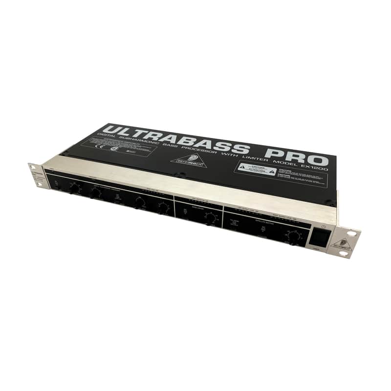 Behringer UltraBass Pro EX1200 Digital Subharmonic Bass Processor with Limiter image 1