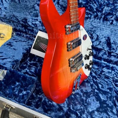 ♚ PRISTINE ♚ 2017 RICKENBACKER 350V63 Liverpool ♚ LUSH DEEP FIREGLO !♚ 6.2 LBS !♚ TOASTERS♚SAVE ££s. *360*330*325 image 17