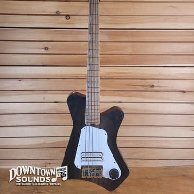 Jones'n Guitars "The Knob" KB 5-String Bass with Access Soft Shell Case - Chambered Walnut, 8lbs 8oz image 3
