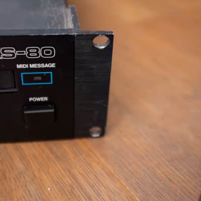 2 x Roland MKS-80 Super Jupiter with 1 x MPG-80 Programmer 1984 - 1989 - Black image 24