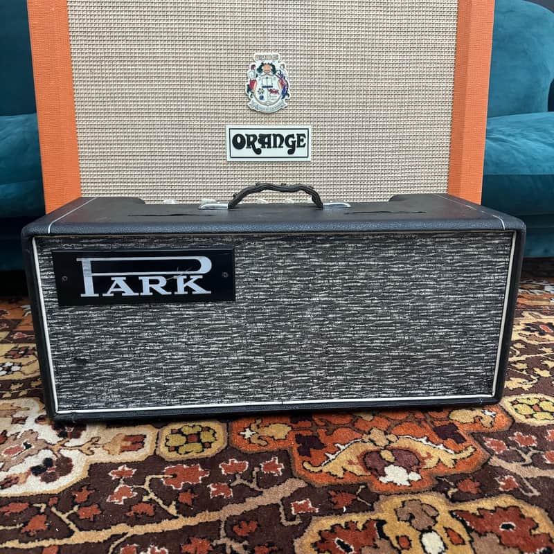Vintage 1965 Park Marshall Top Mount JTM45 KT66 Pinstripe Amplifier Head *1960s* image 1