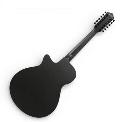 Ibanez AEG1221BOT AEG Series 12-String Acoustic-Electric Guitar, Black Out image 2