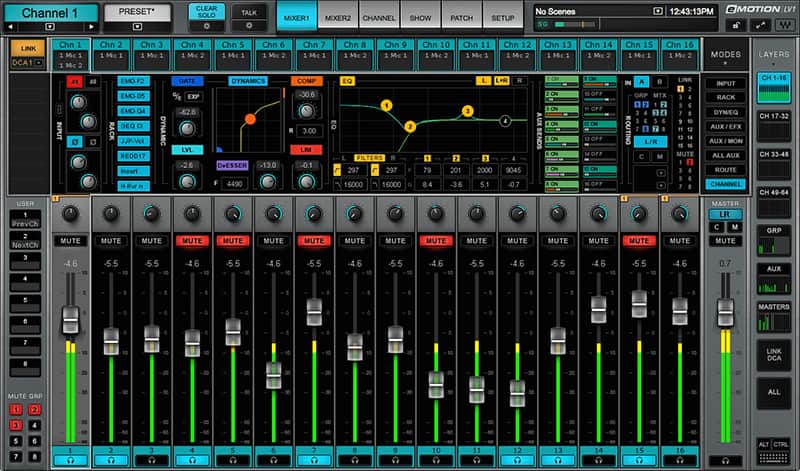 Waves eMotion LV1 Live Mixer – 32 Stereo Channels LICENSE TRANSFER image 1