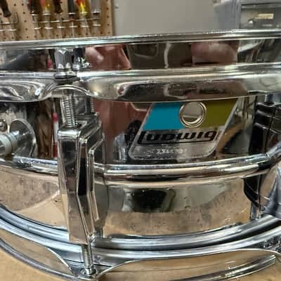 Ludwig 5x14 Supraphonic Snare Drum 1970s - Chrome image 10