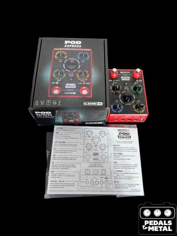 Line 6 POD Express 2024 - Present - Red / Black - X17113 image 1