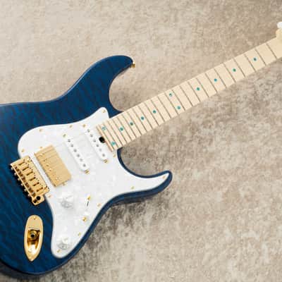 T's Guitars DST-Classic 24 w/Master Grade Quilt Maple -Trans Blue- #032980 2024 [Made in Japan] image 2