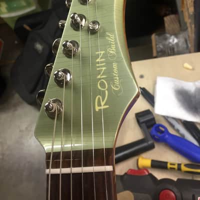 Ronin Betty Thinline "Custom Build" 2020 Pinecrest Green/Natural Redwood 5lbs 9oz  Authorized Dealer image 14